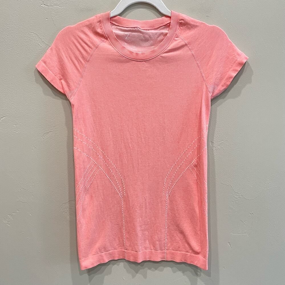Z by Zella Bright Pink Seamless Top - Size: Small